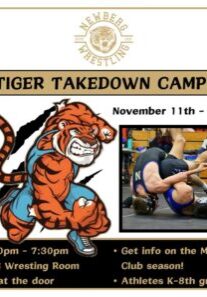 Tiger Takedown Camp!